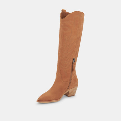 SOLEI Boots Whiskey Nubuck | Dolce Vita
