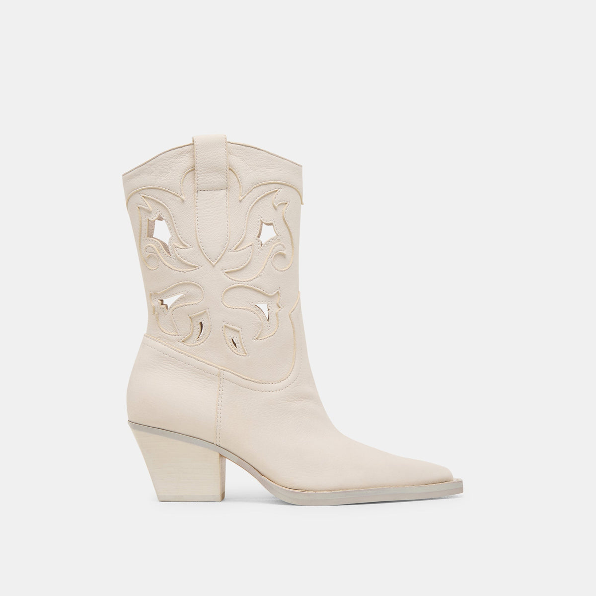 RAVENA BOOTS OFF WHITE NUBUCK | Dolce Vita