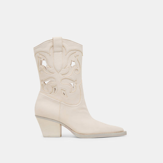 RAVENA BOOTS OFF WHITE NUBUCK | Dolce Vita