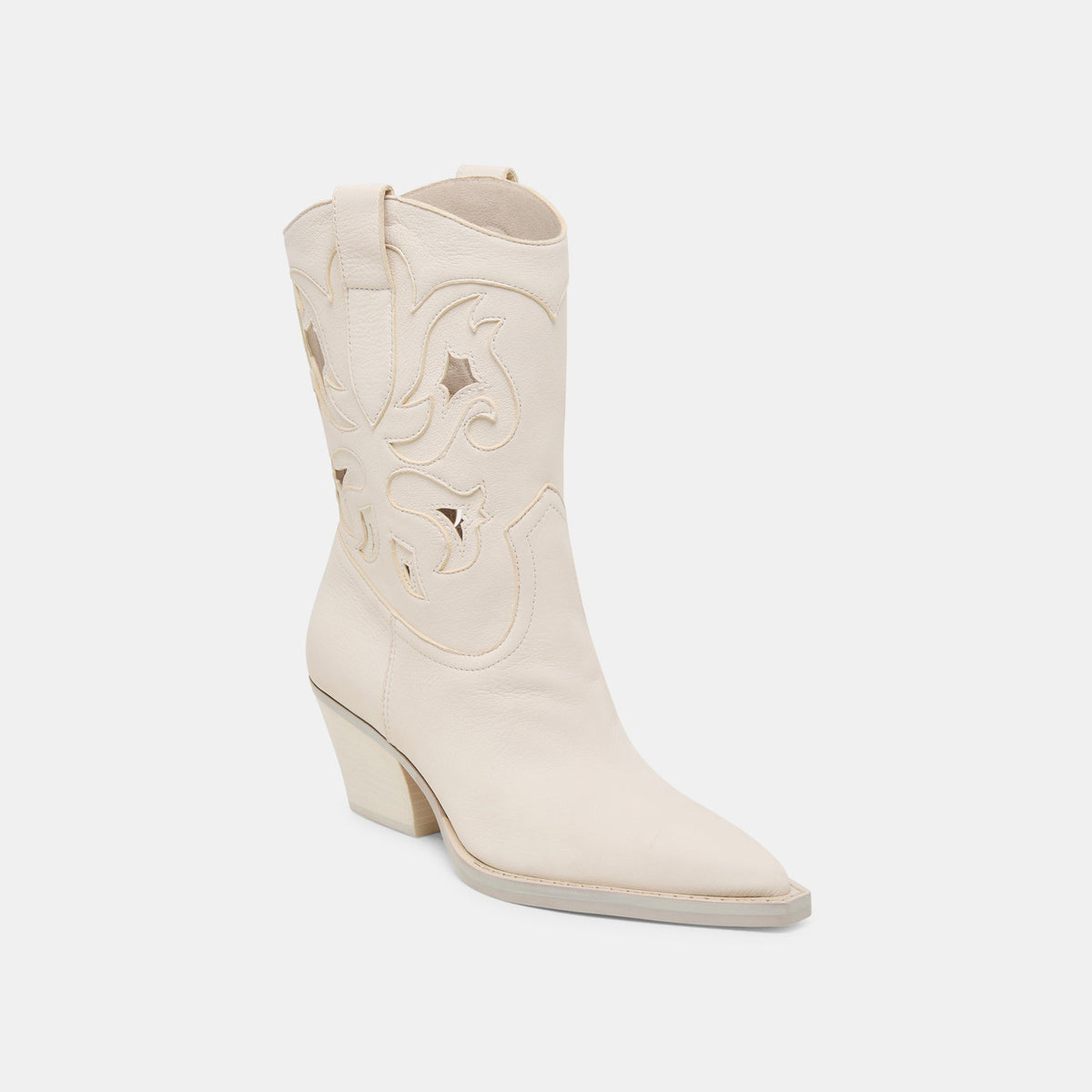 RAVENA BOOTS OFF WHITE NUBUCK | Dolce Vita