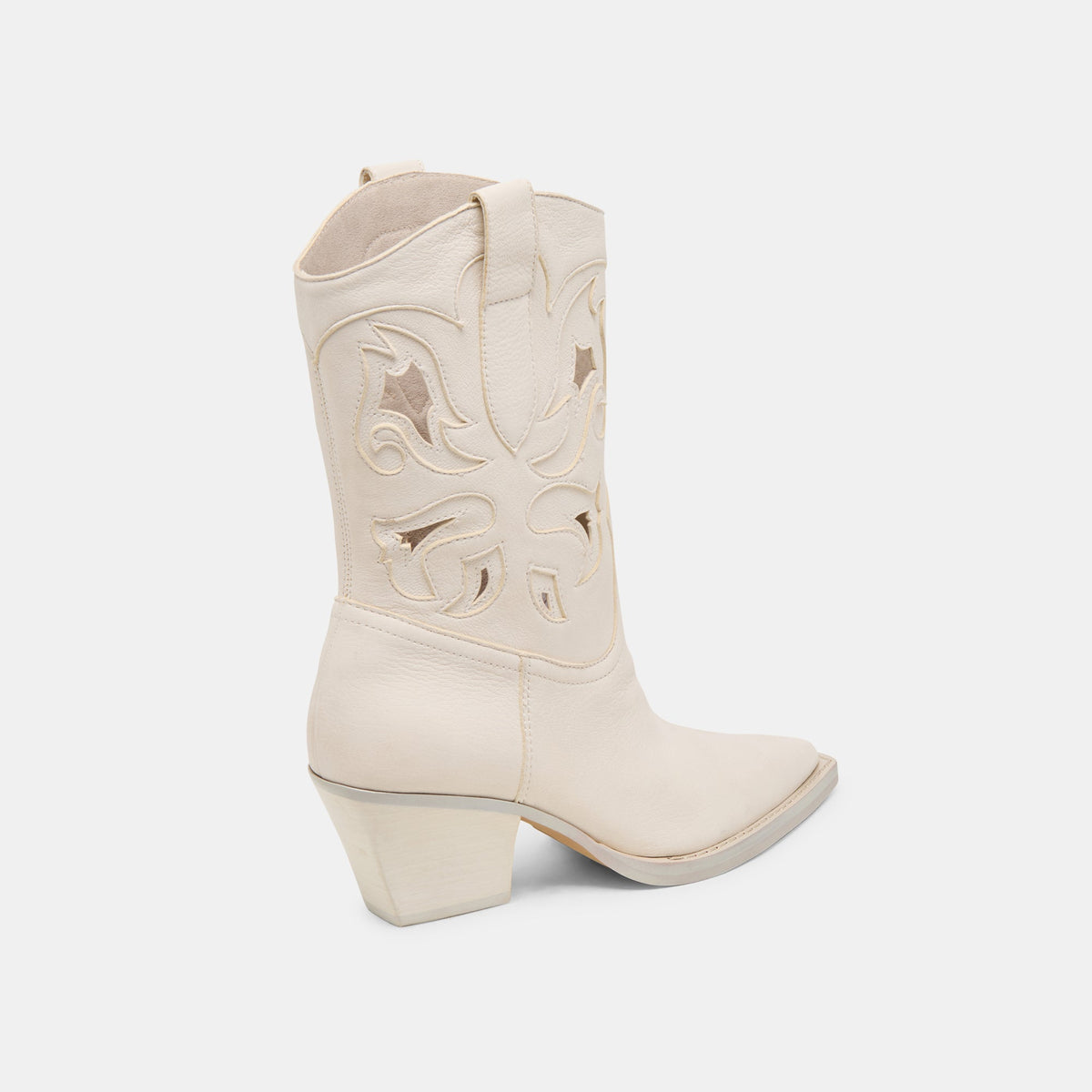 RAVENA BOOTS OFF WHITE NUBUCK | Dolce Vita