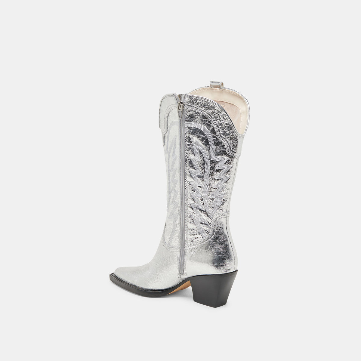 Ryland Extra Wide Calf Silver Boots | Dolce Vita