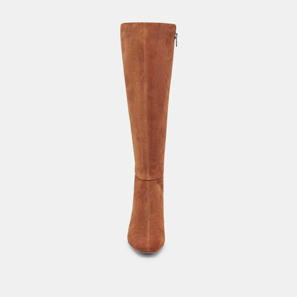 GYRA BOOTS BROWN SUEDE | Dolce Vita