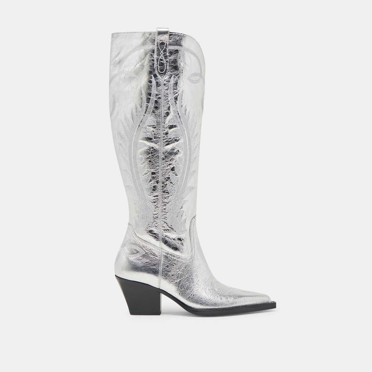 Ryatt Extra Wide Calf Silver Boots | Dolce Vita