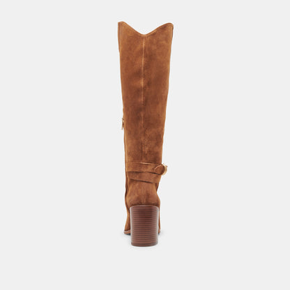 TYRONE BOOTS BROWN SUEDE | Dolce Vita