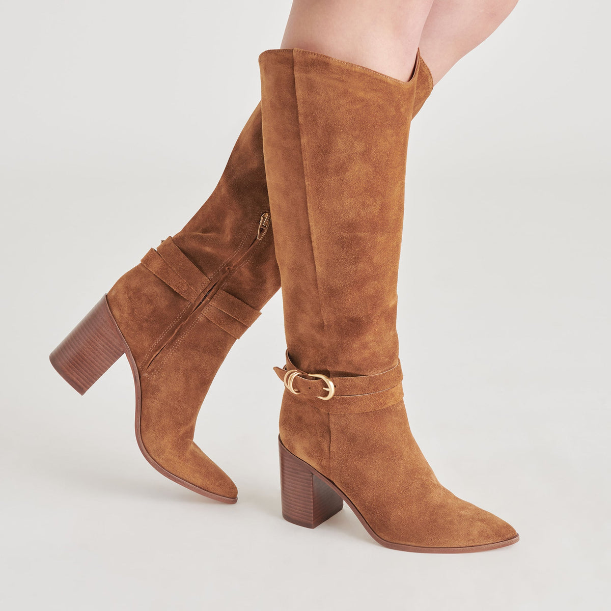 TYRONE BOOTS BROWN SUEDE | Dolce Vita