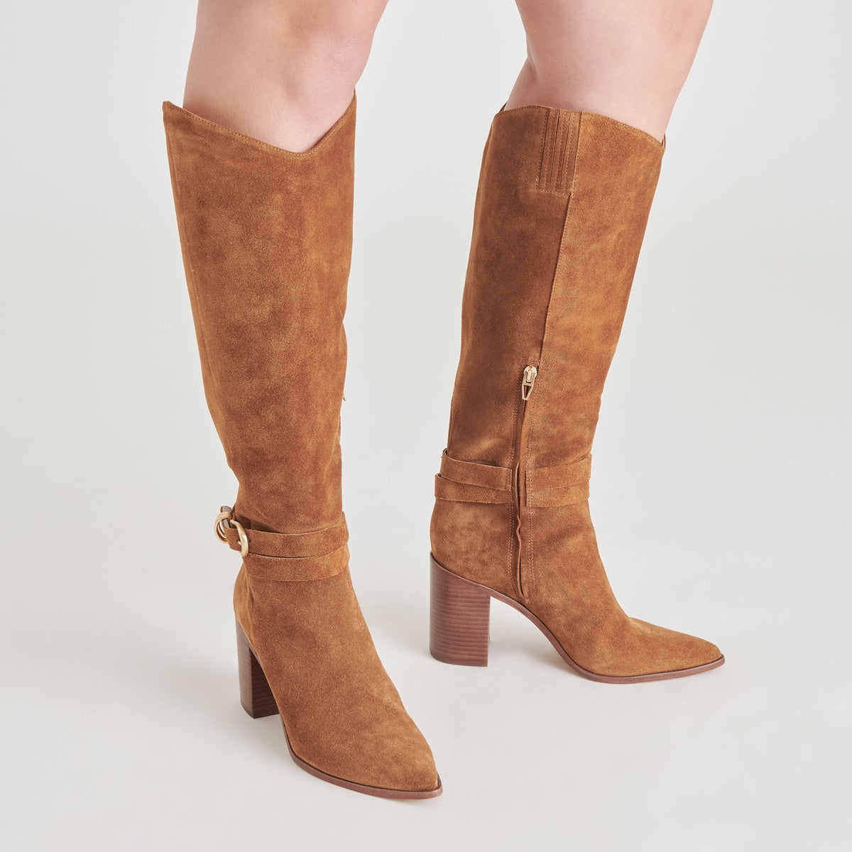 TYRONE BOOTS BROWN SUEDE | Dolce Vita
