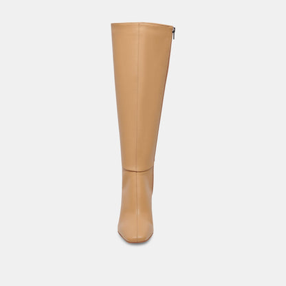 GYRA BOOTS TAN LEATHER | Dolce Vita