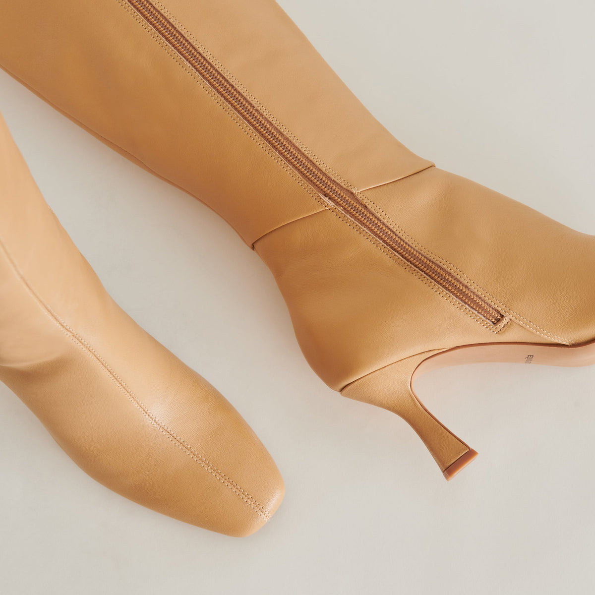 GYRA BOOTS TAN LEATHER | Dolce Vita