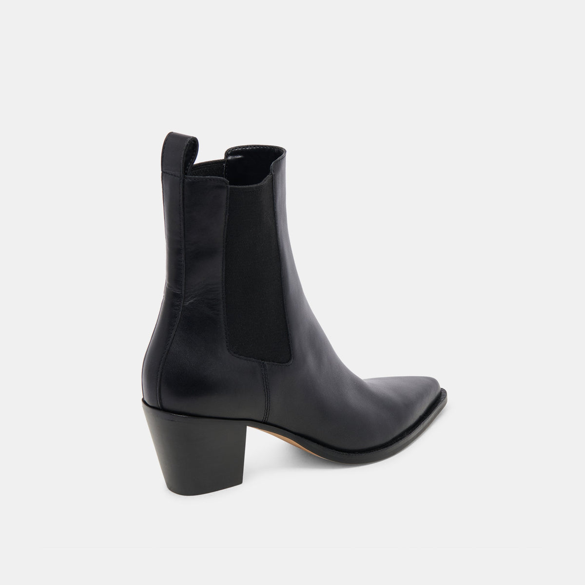 Shadie H2O Waterproof Black Leather Booties | Dolce Vita
