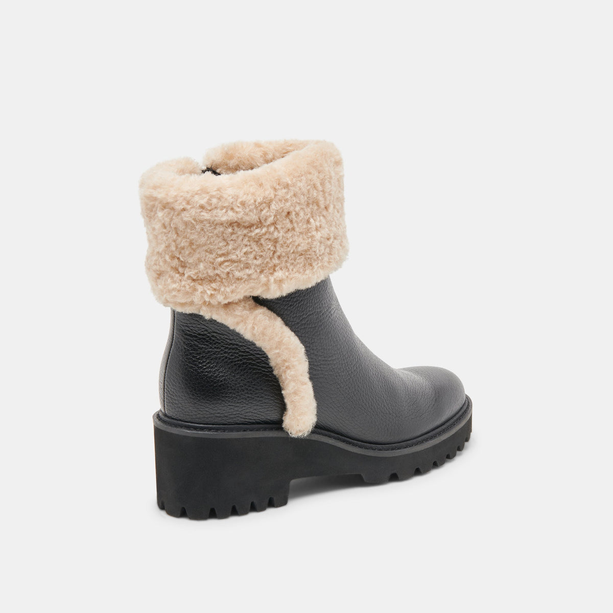 Hug H2O Waterproof Black Leather Boots | Dolce Vita