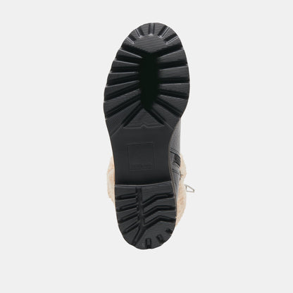 Hug H2O Waterproof Black Leather Boots | Dolce Vita