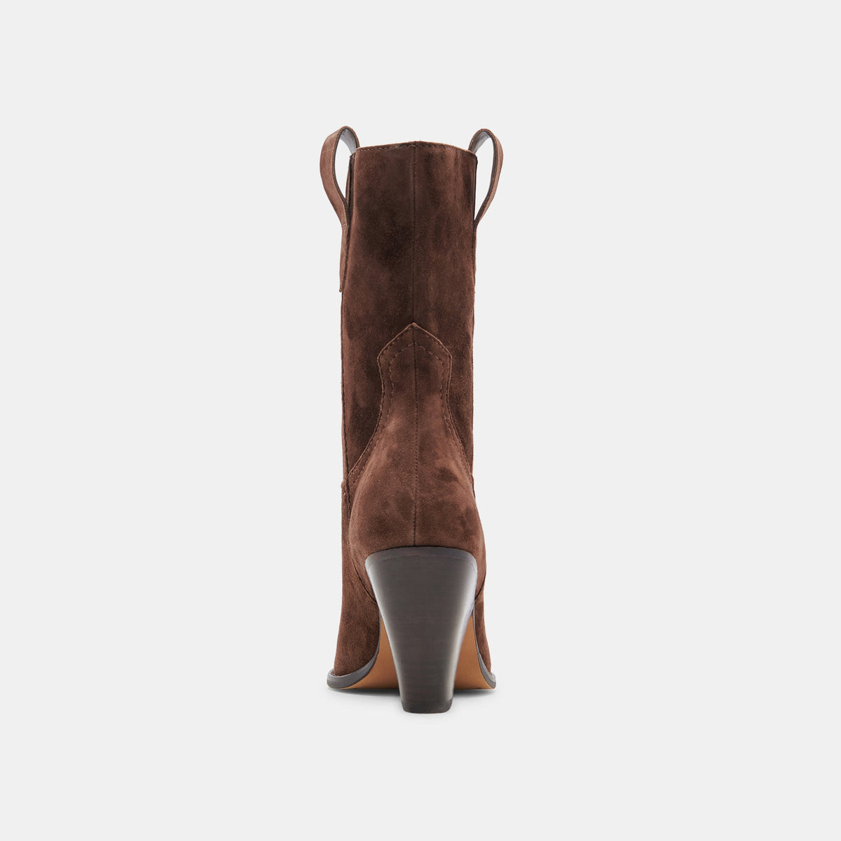 JESSEY BOOTS DK BROWN SUEDE | Dolce Vita