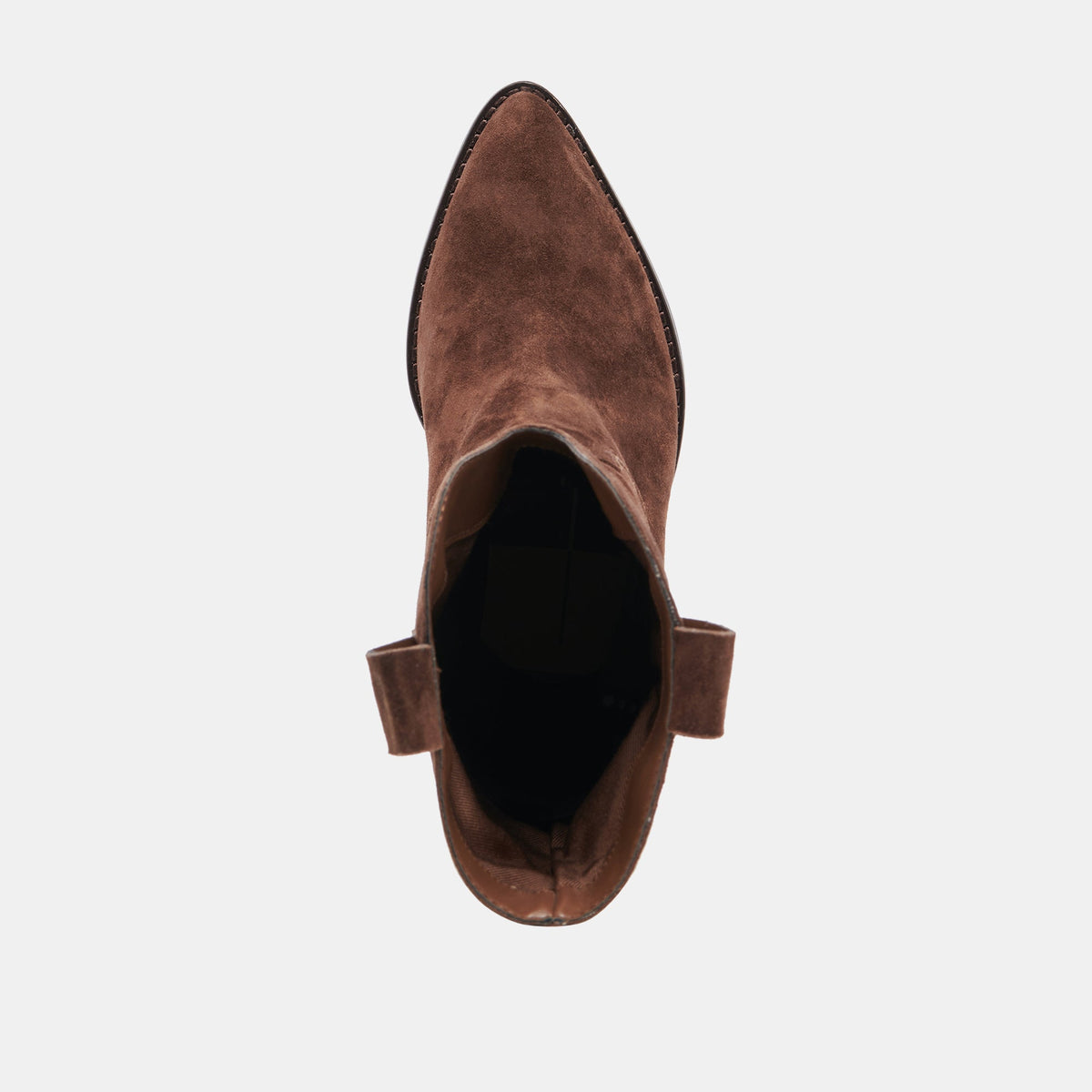 JESSEY BOOTS DK BROWN SUEDE | Dolce Vita