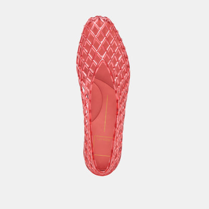 Jam Coral Jelly Flats | Dolce Vita