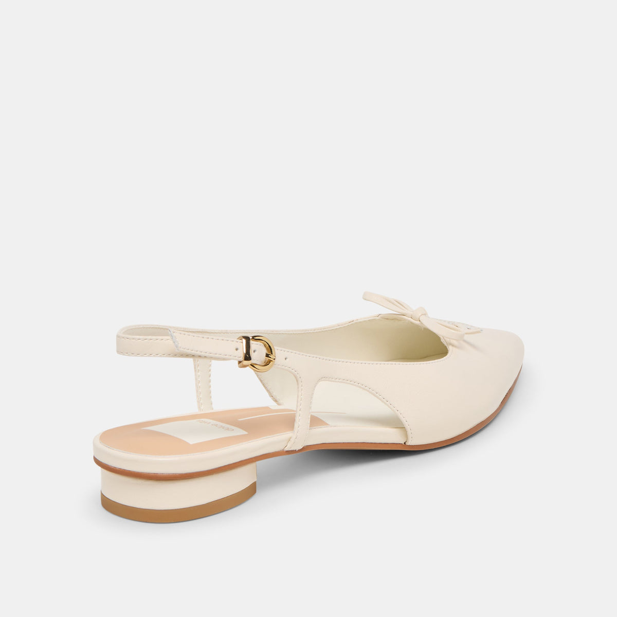 Owana Off White Leather Flats | Dolce Vita