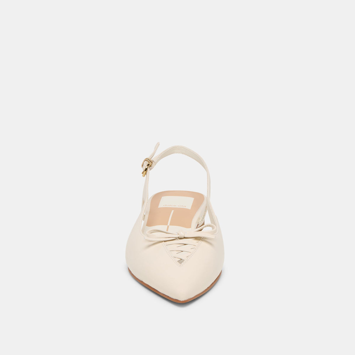 Owana Off White Leather Flats | Dolce Vita