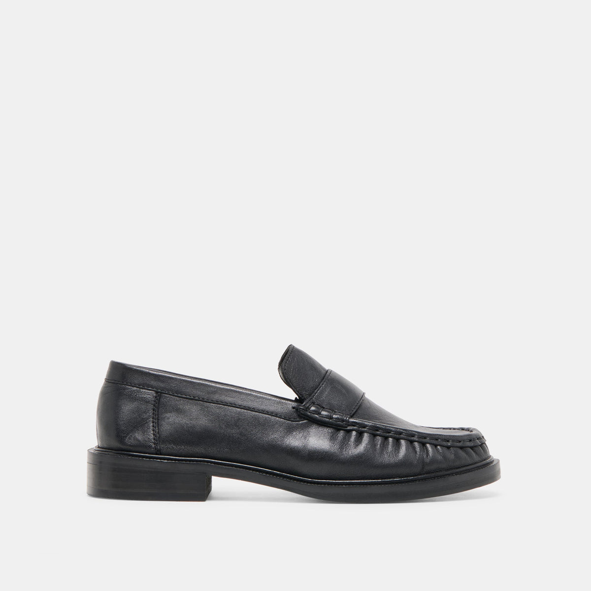 Bodi Black Leather Loafers | Dolce Vita
