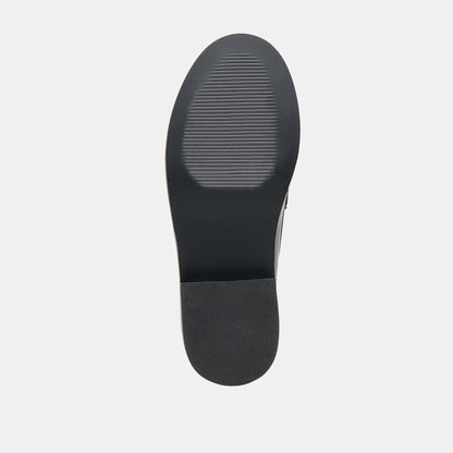 Bodi Black Leather Loafers | Dolce Vita