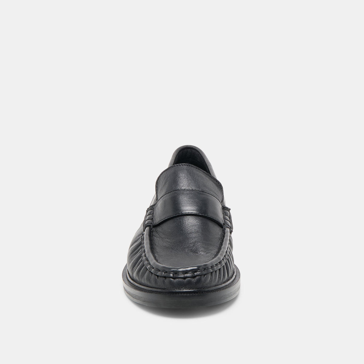 Bodi Black Leather Loafers | Dolce Vita