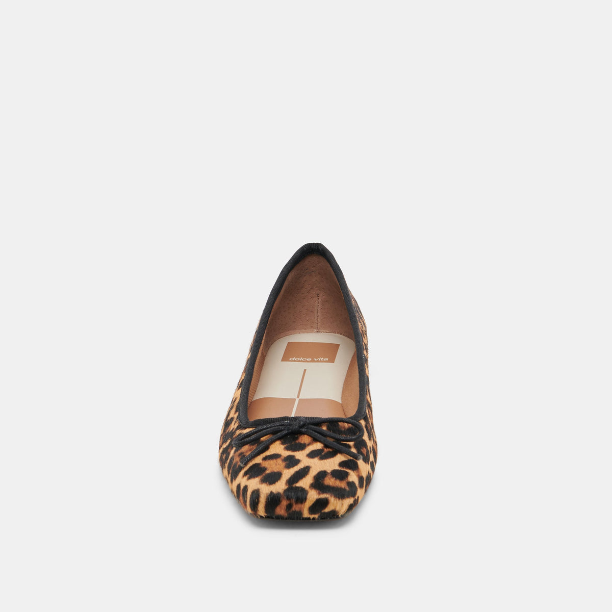 Anisa Ballet Flats DK LEOPARD CALF HAIR | Dolce Vita