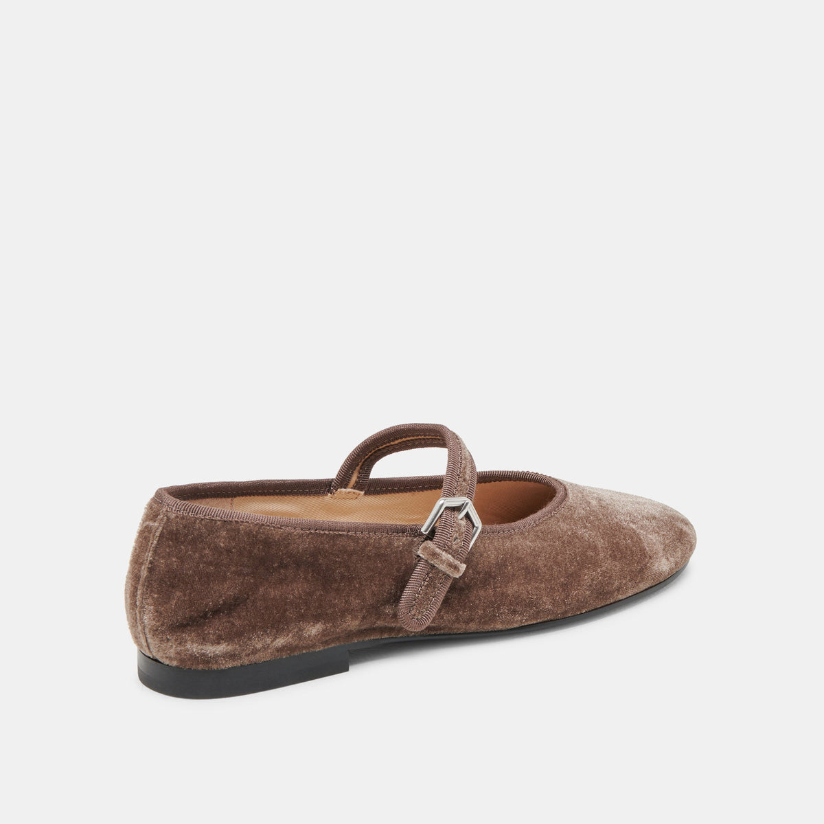 ROSLYN BALLET FLATS SMOKE VELVET | Dolce Vita