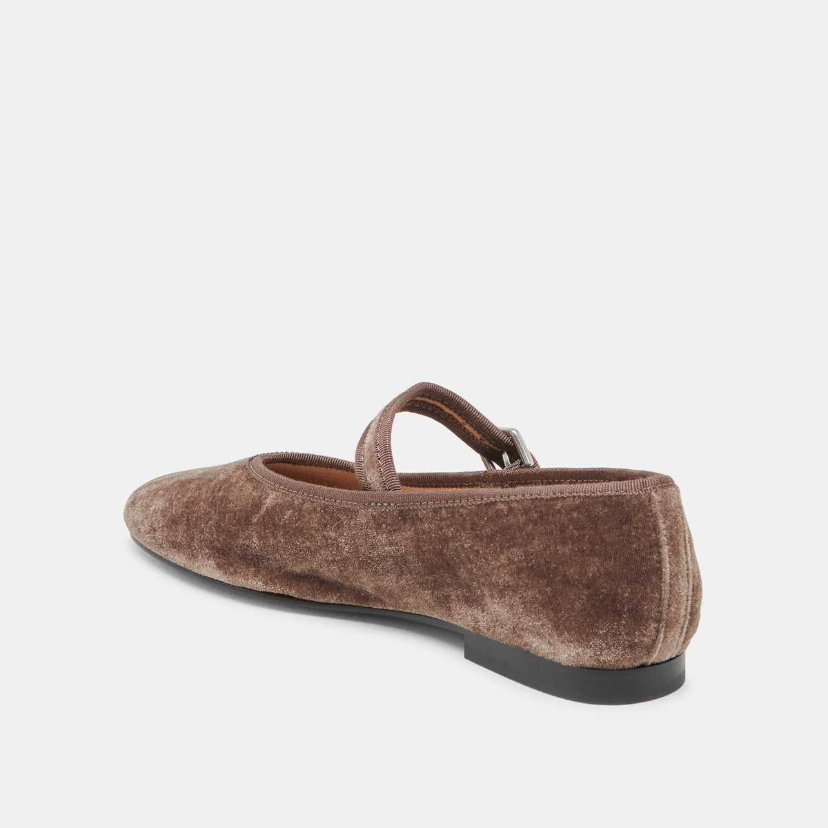 ROSLYN BALLET FLATS SMOKE VELVET | Dolce Vita
