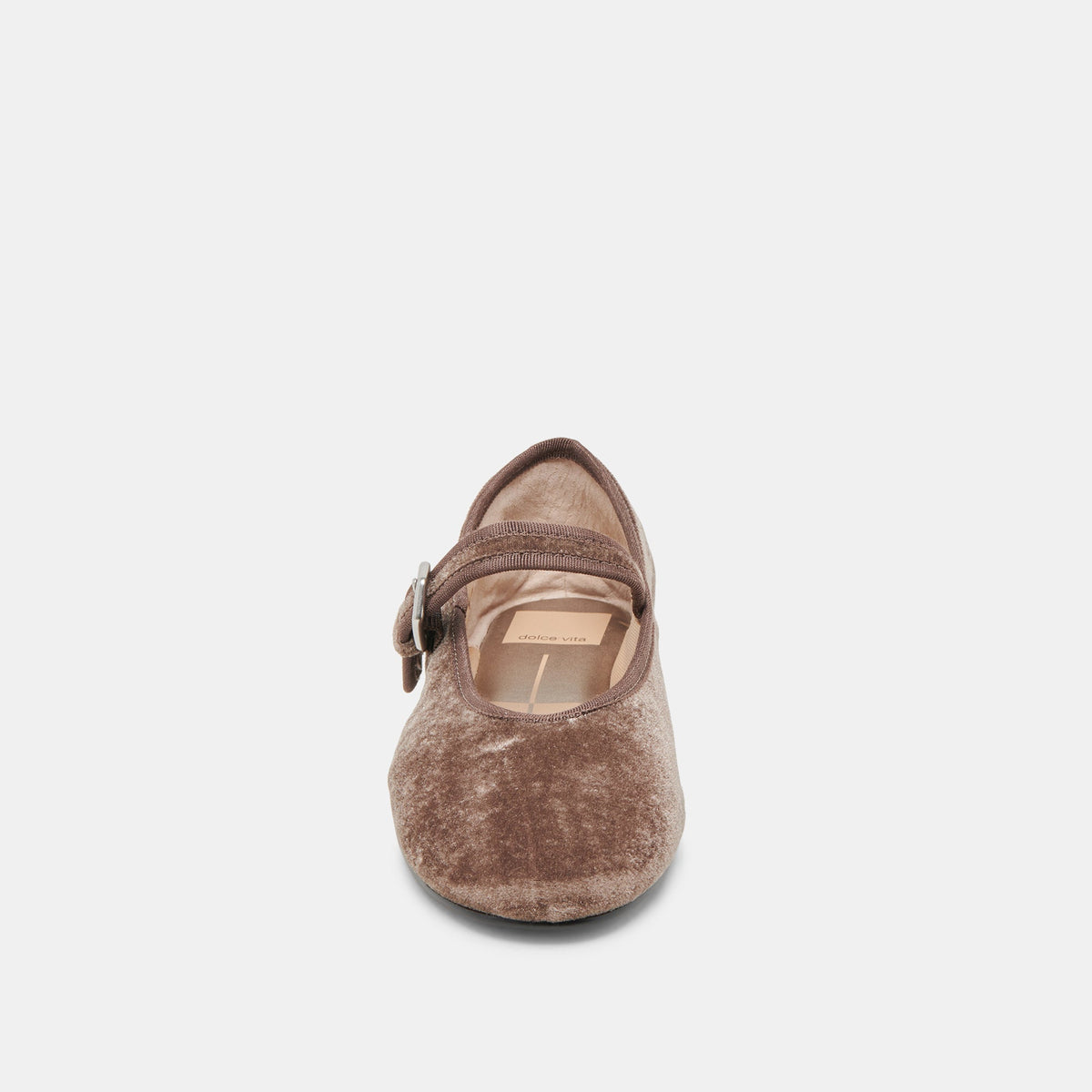 ROSLYN BALLET FLATS SMOKE VELVET | Dolce Vita