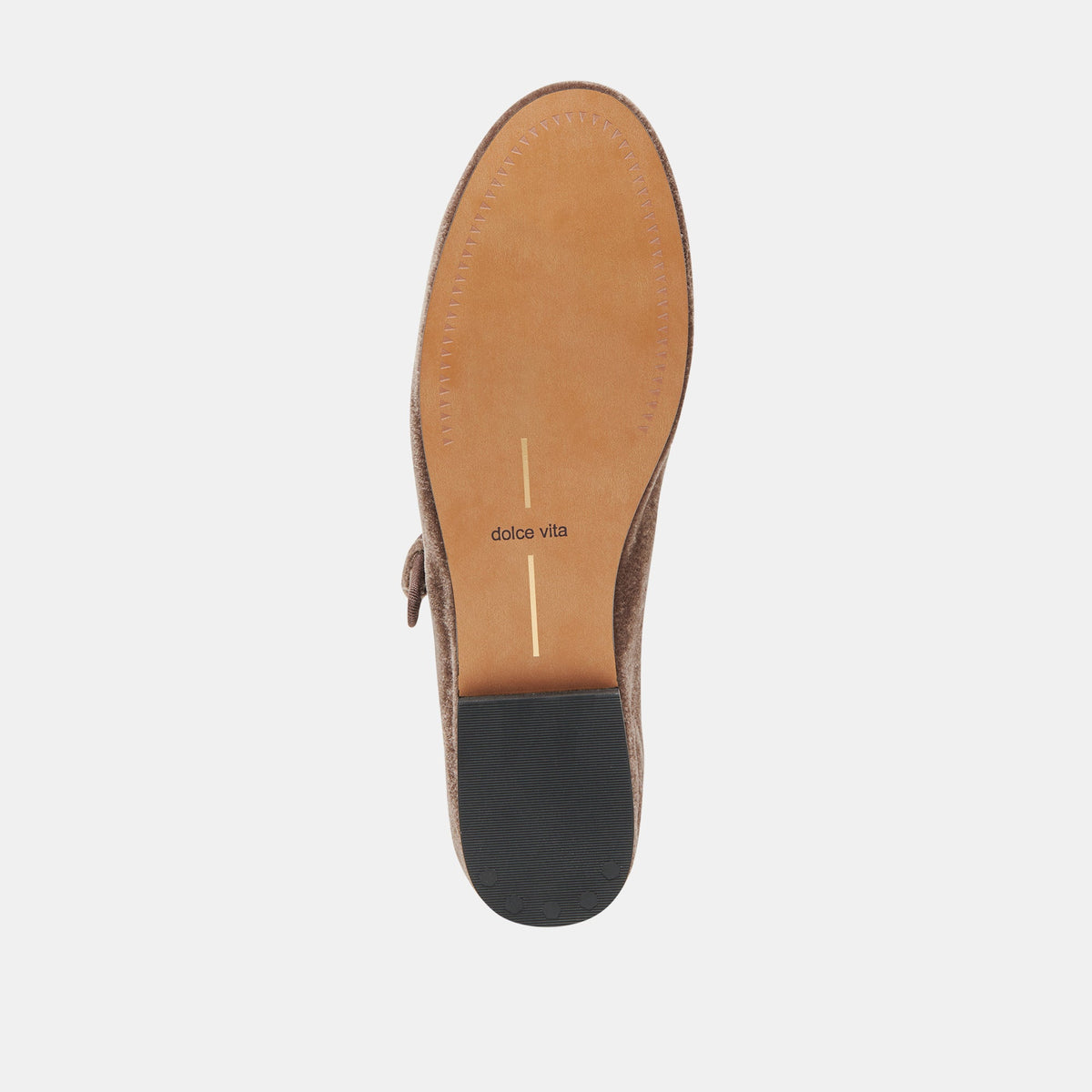 ROSLYN BALLET FLATS SMOKE VELVET | Dolce Vita