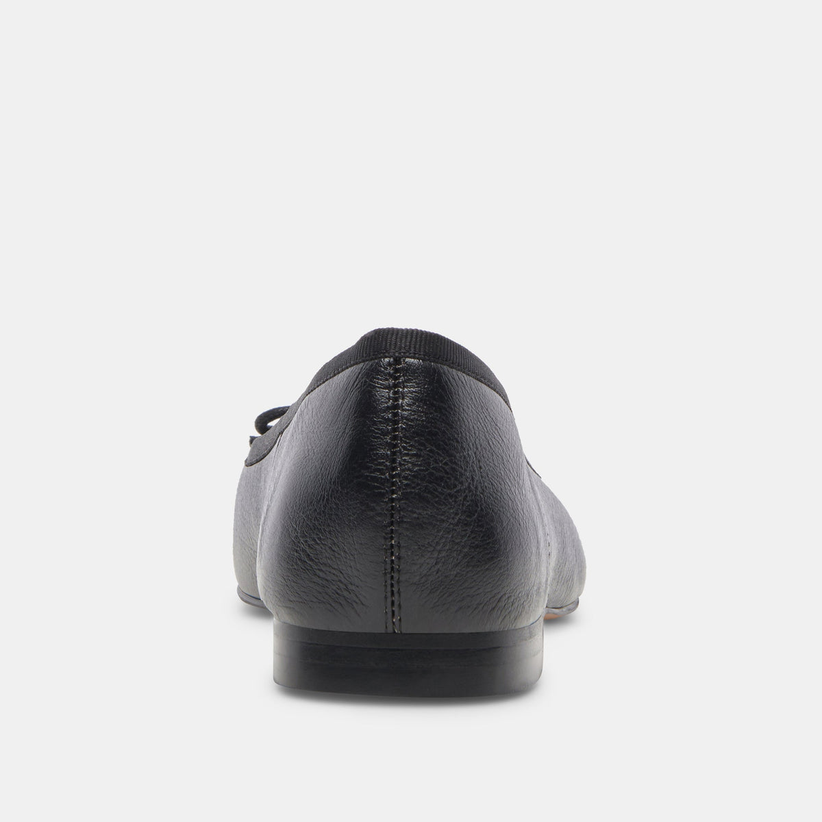 ANISA Ballet Flats Black Leather | Dolce Vita