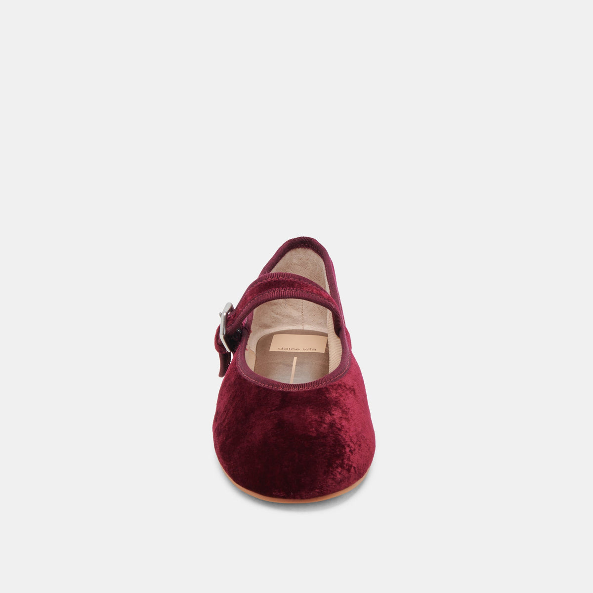 ROSLYN BALLET FLATS WINE VELVET | Dolce Vita