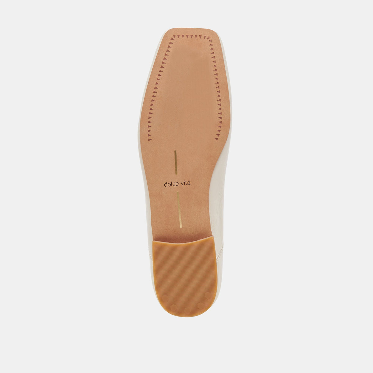 Anisa Ballet Flats CREME CRINKLE PATENT | Dolce Vita