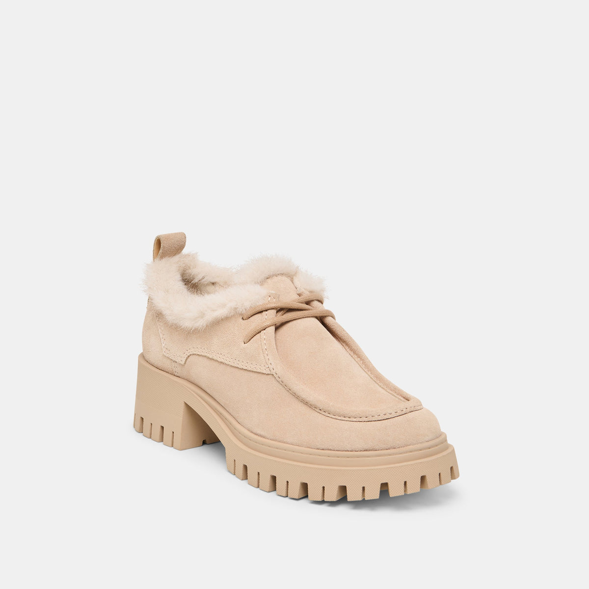 Milza Plush Dune Suede Loafers | Dolce Vita