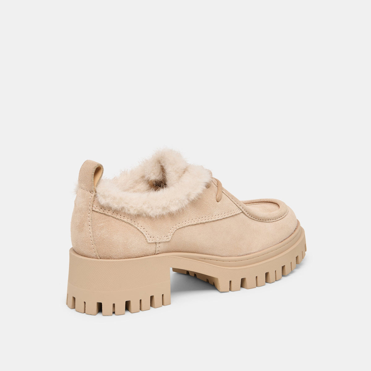 Milza Plush Dune Suede Loafers | Dolce Vita