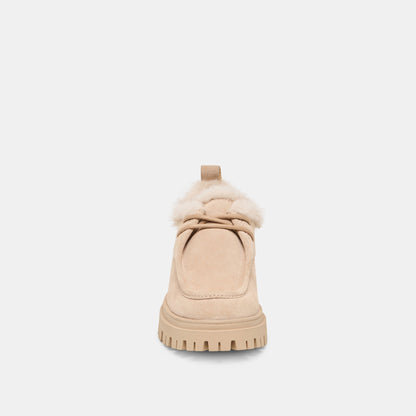 Milza Plush Dune Suede Loafers | Dolce Vita