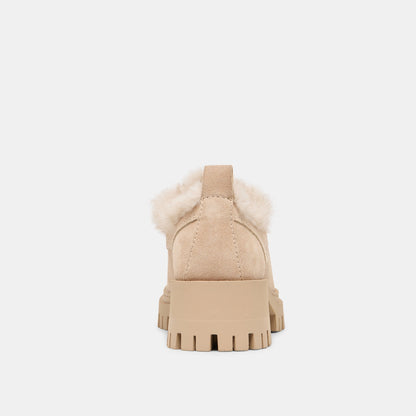 Milza Plush Dune Suede Loafers | Dolce Vita
