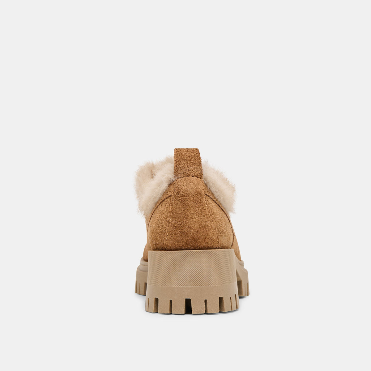Milza Plush Lt Brown Suede Loafers | Dolce Vita