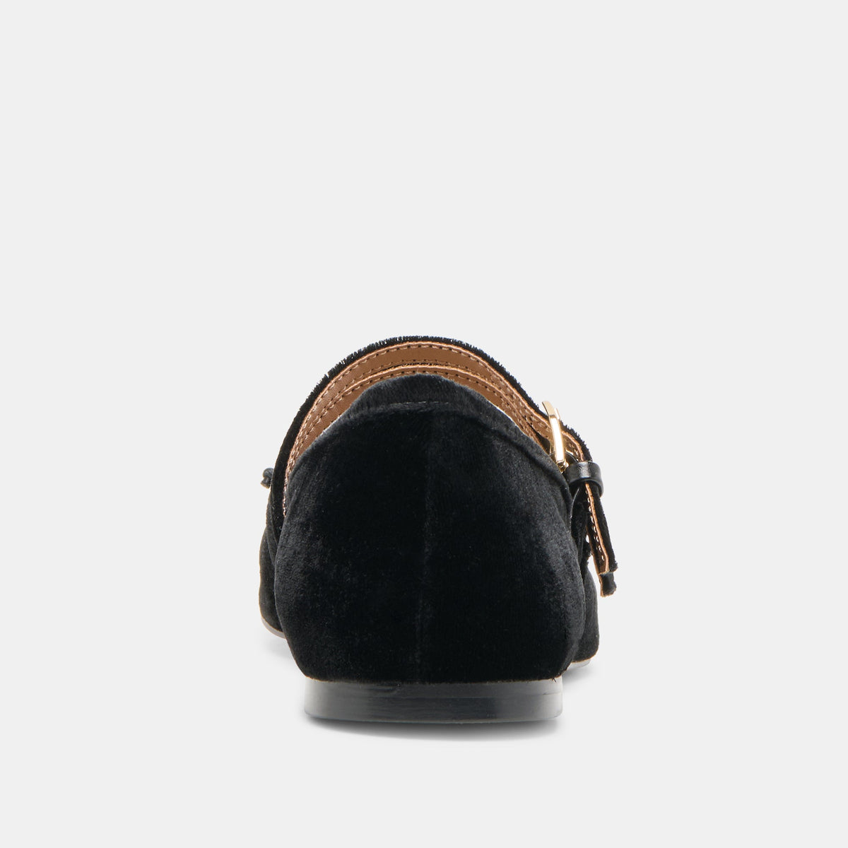 Gibsen Nero Velvet Ballet Flats | Dolce Vita