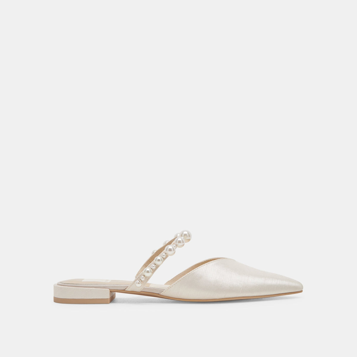 KANIKA PEARL FLATS VANILLA PEARLS | Dolce Vita