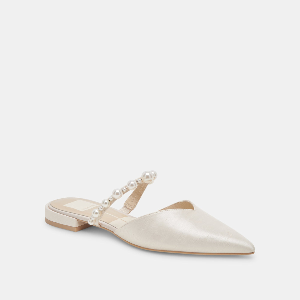 KANIKA PEARL FLATS VANILLA PEARLS | Dolce Vita
