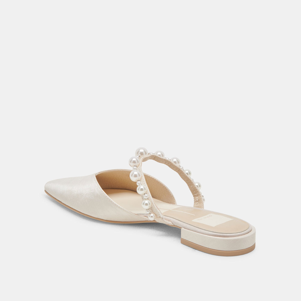 KANIKA PEARL FLATS VANILLA PEARLS | Dolce Vita