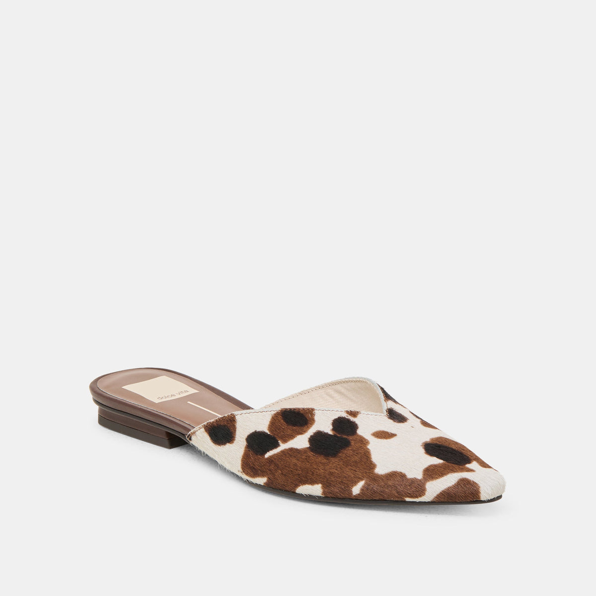 Elm Cocoa Taurus Calf Hair Flats | Dolce Vita