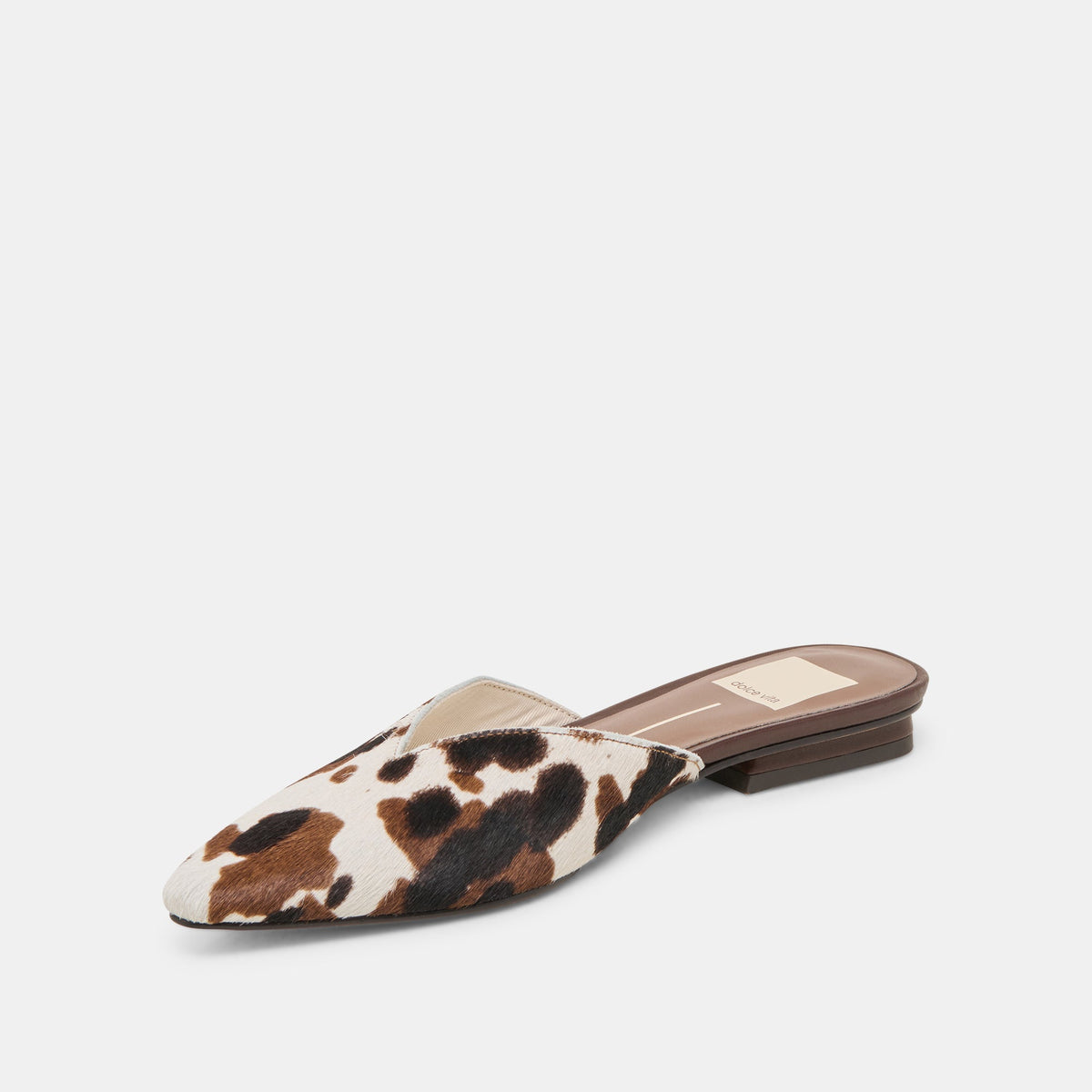 Elm Cocoa Taurus Calf Hair Flats | Dolce Vita