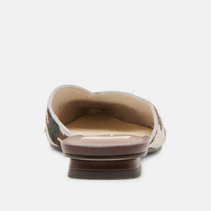 Elm Cocoa Taurus Calf Hair Flats | Dolce Vita