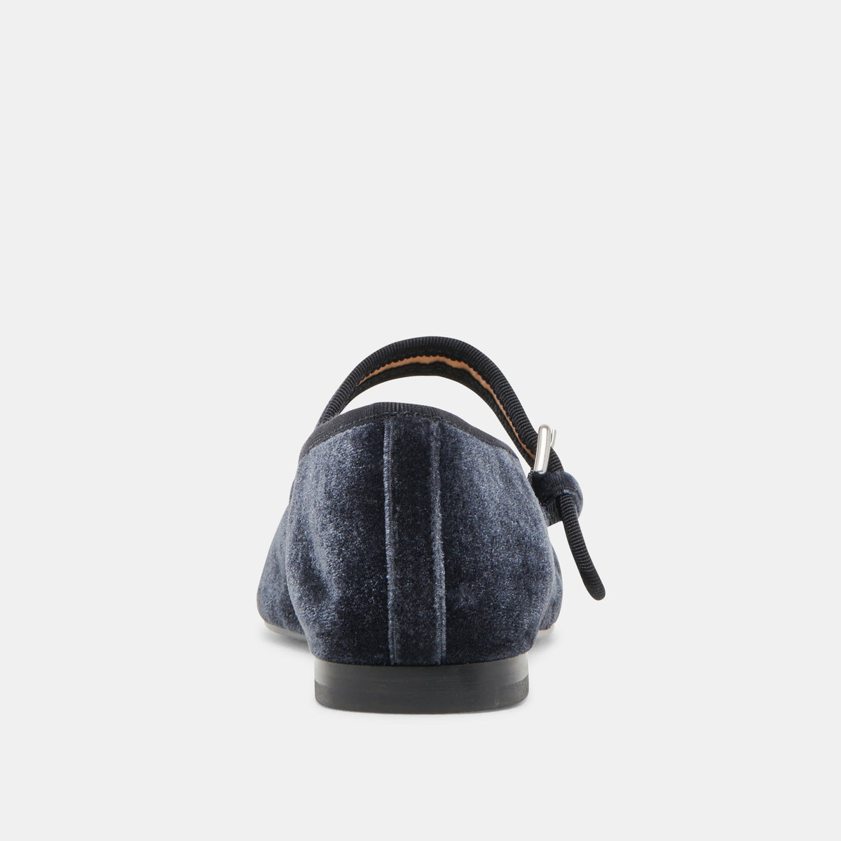 ROSLYN BALLET FLATS DUSTY BLUE VELVET | Dolce Vita