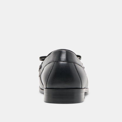 Barney Black Leather Loafers | Dolce Vita