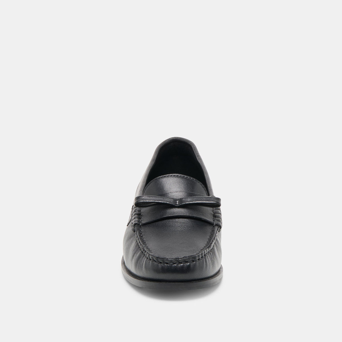 Barney Black Leather Loafers | Dolce Vita