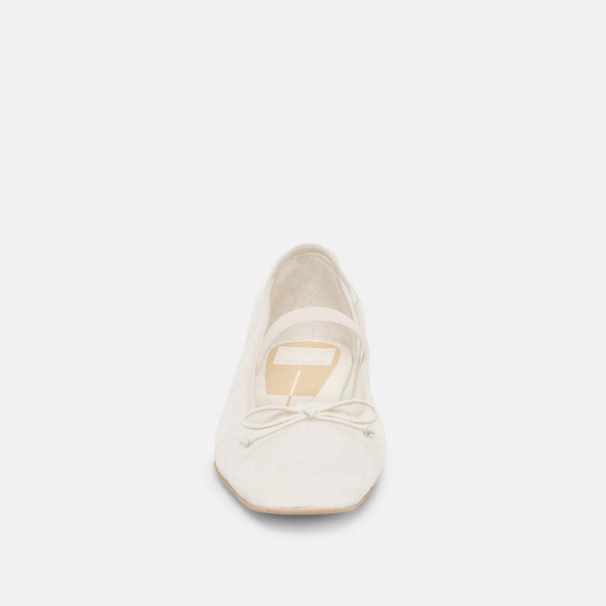 Raeven White Tulle Ballet Flats | Dolce Vita