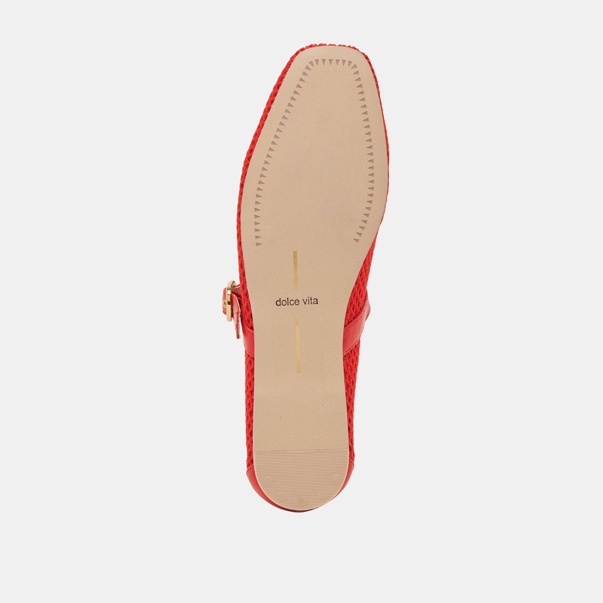 RODNI MESH BALLET FLATS CHILI WOVEN MESH | Dolce Vita