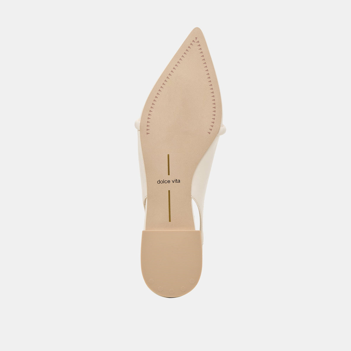 PAYGE FLATS OFF WHITE CRINKLE PATENT | Dolce Vita